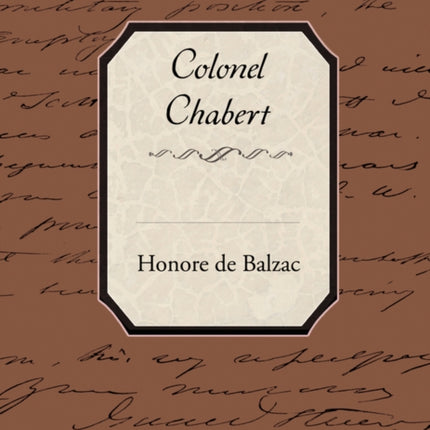 Colonel Chabert