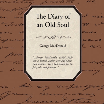 The Diary of an Old Soul
