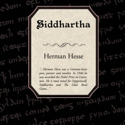 Siddhartha