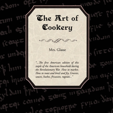The Art of Cookery