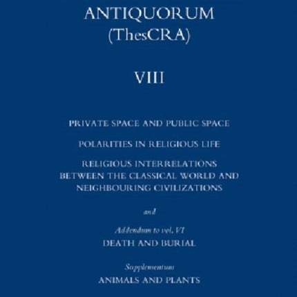 Thesaurus Cultus et Rituum Antiquorum V8