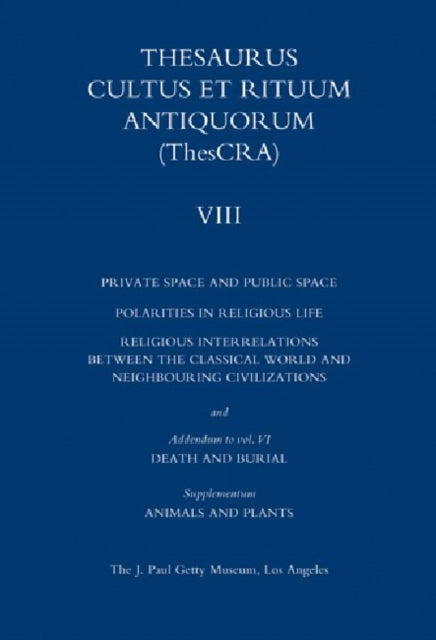 Thesaurus Cultus et Rituum Antiquorum V8