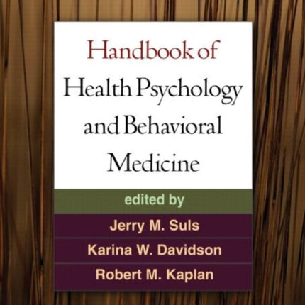 Handbook of Health Psychology and Behavioral Medicine