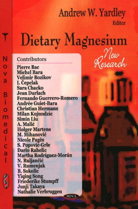 Dietary Magnesium: New Research