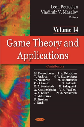 Game Theory & Applications: Volume 14