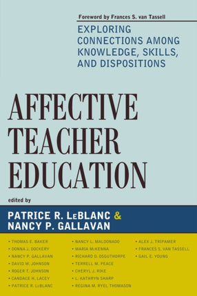 Affective Teacher Education: Exploring