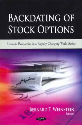 Backdating of Stock Options