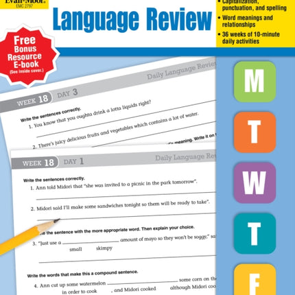 Daily Language Review, Grade 7 Teacher Edition