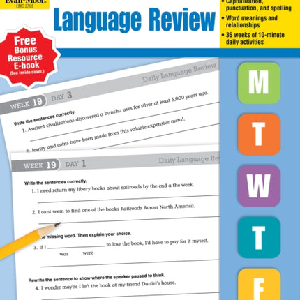 Daily Language Review, Grade 8 Teacher Edition