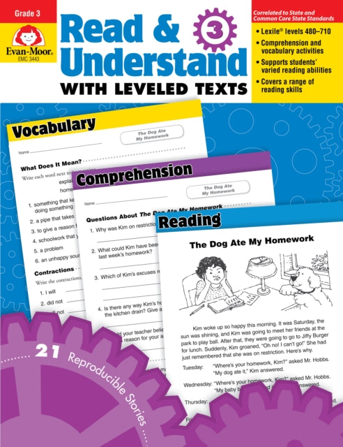 Read and Understand with Leveled Texts, Grade 3 Teacher Resource