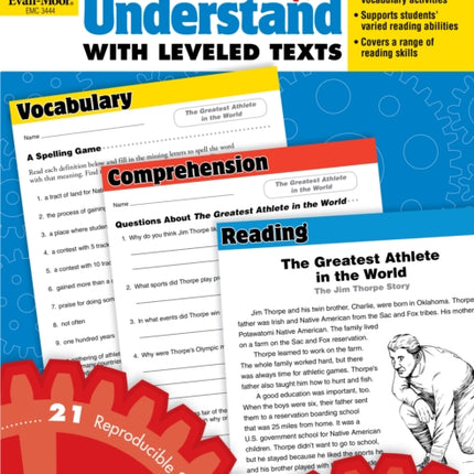Read and Understand with Leveled Texts, Grade 4 Teacher Resource