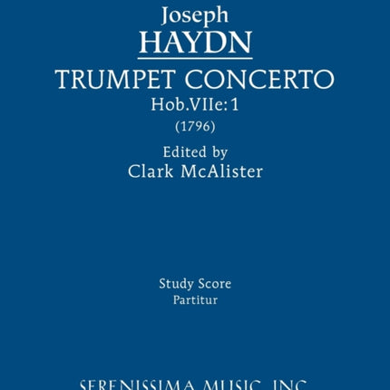 Trumpet Concerto, Hob.VIIe.1: Study score