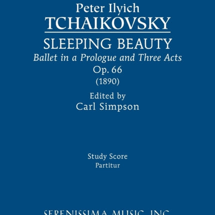 Sleeping Beauty, Op.66: Study score