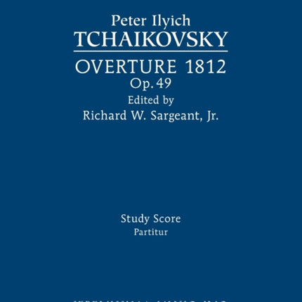 Overture 1812, Op.49: Study score
