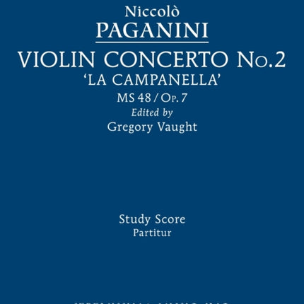 Violin Concerto No.2, MS 48: Study score