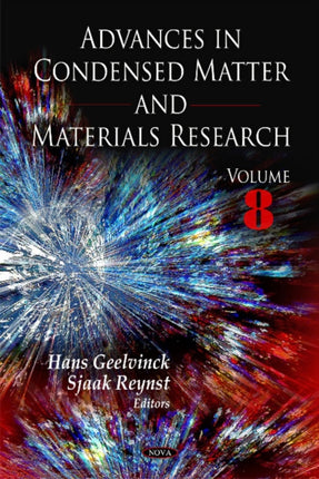 Advances in Condensed Matter & Materials