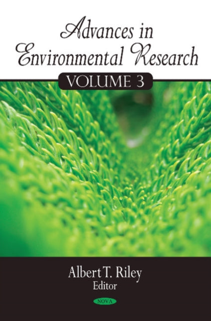 Advances in Environmental Research: Volume 3