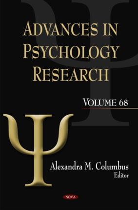 Advances in Psychology Research: Volume 68