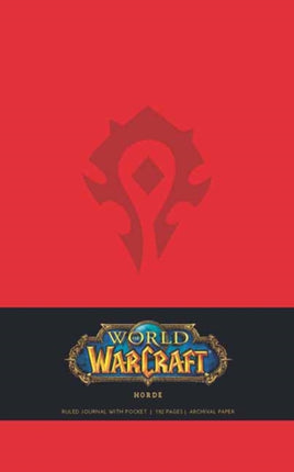 World of Warcraft Horde Hardcover Ruled Journal (Large)