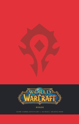 World of Warcraft Horde Hardcover Blank Journal