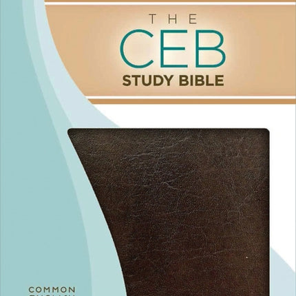 CEB Study Bible, Brown Bonded Leather