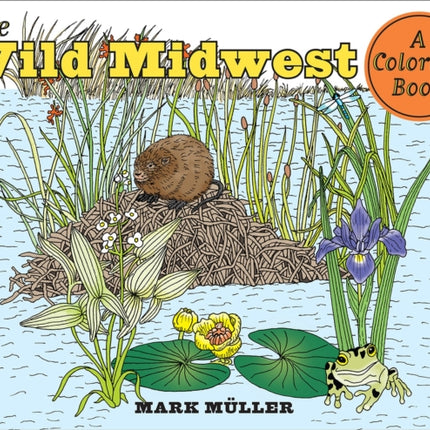 The Wild Midwest: A Coloring Book