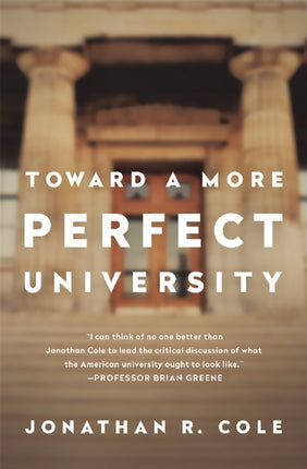 Toward a More Perfect University