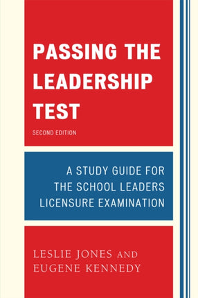 Passing the Leadership Test: Strategies for