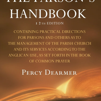 The Parson's Handbook, 12th Edition