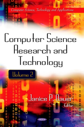 Computer Science Research & Technology: Volume 2