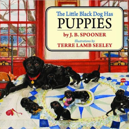 The Little Black Dog Has Puppies