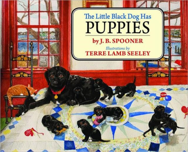 The Little Black Dog Has Puppies