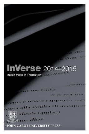 InVerse 2014–2015: Italian Poets in Translation