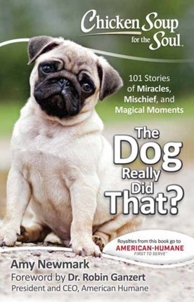 Chicken Soup for the Soul The Dog Really Did That 101 Stories of Miracles Mischief and Magical Moments