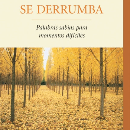 Cuando todo se derrumba (When Things Fall Apart): Palabras sabias para momentos dificiles