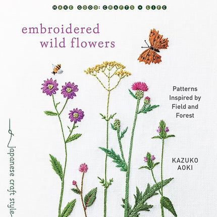 Embroidered Wild Flowers: Patterns Inspired by Field and Forest