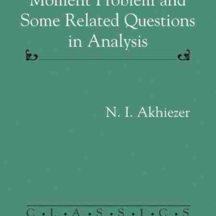 The Classical Moment Problem and Some Related