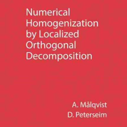 Numerical Homogenization by Localized Orthogonal