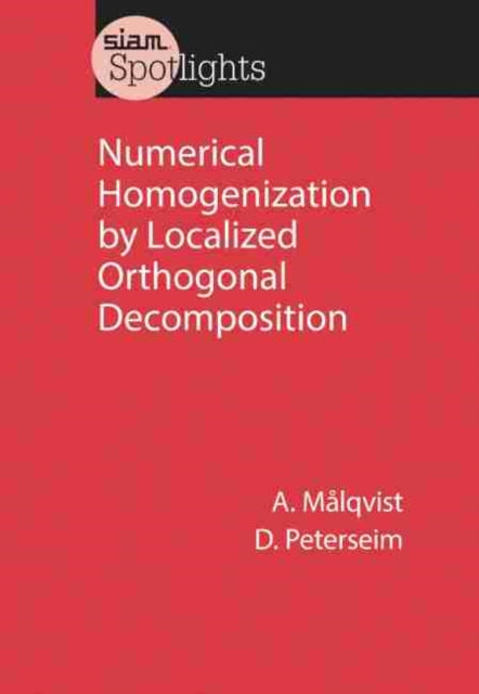 Numerical Homogenization by Localized Orthogonal