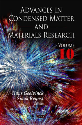 Advances in Condensed Matter & Materials