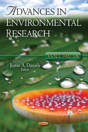 Advances in Environmental Research: Volume 18