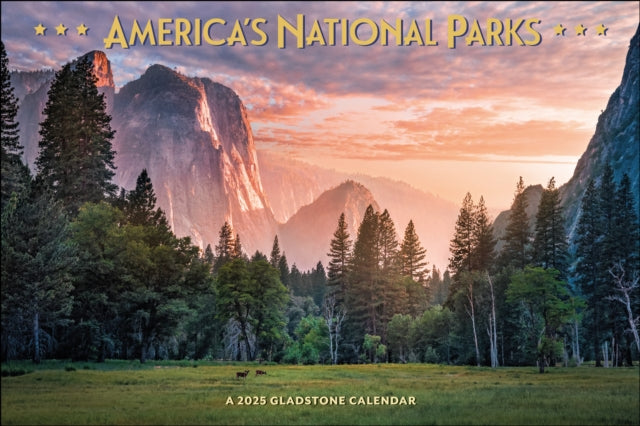 Americas National Parks Deluxe Wall Calendar 2025