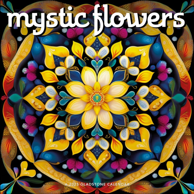 Mystic Flowers Square Wall Calendar 2025