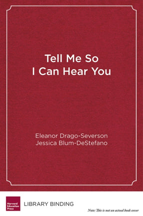Tell Me So I Can Hear You: A Developmental