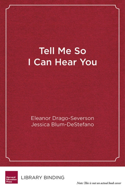 Tell Me So I Can Hear You: A Developmental