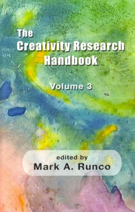 The Creativity Research Handbook: Volume 3