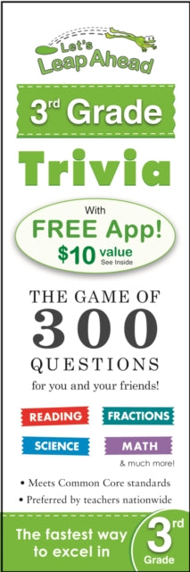 Let's Leap Ahead 3rd Grade Trivia Notepad: The Game of 300 Questions for you and your friends!