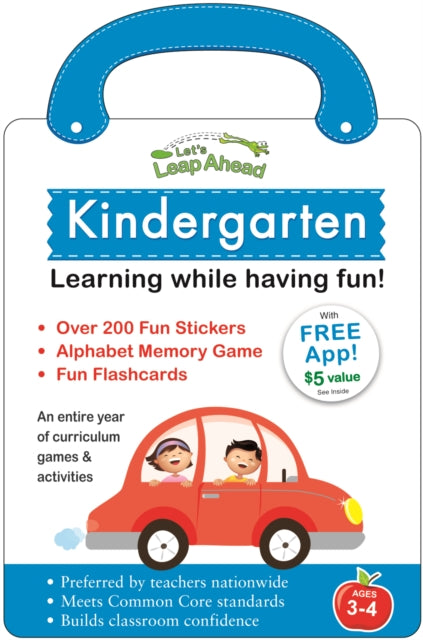 Let's Leap Ahead: Kindergarten Learning While Having Fun!: Kindergarten Learning While Having Fun!