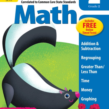 At-Home Tutor: Math, Grade 2 Workbook