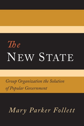 The New State Group Organization the Solution of